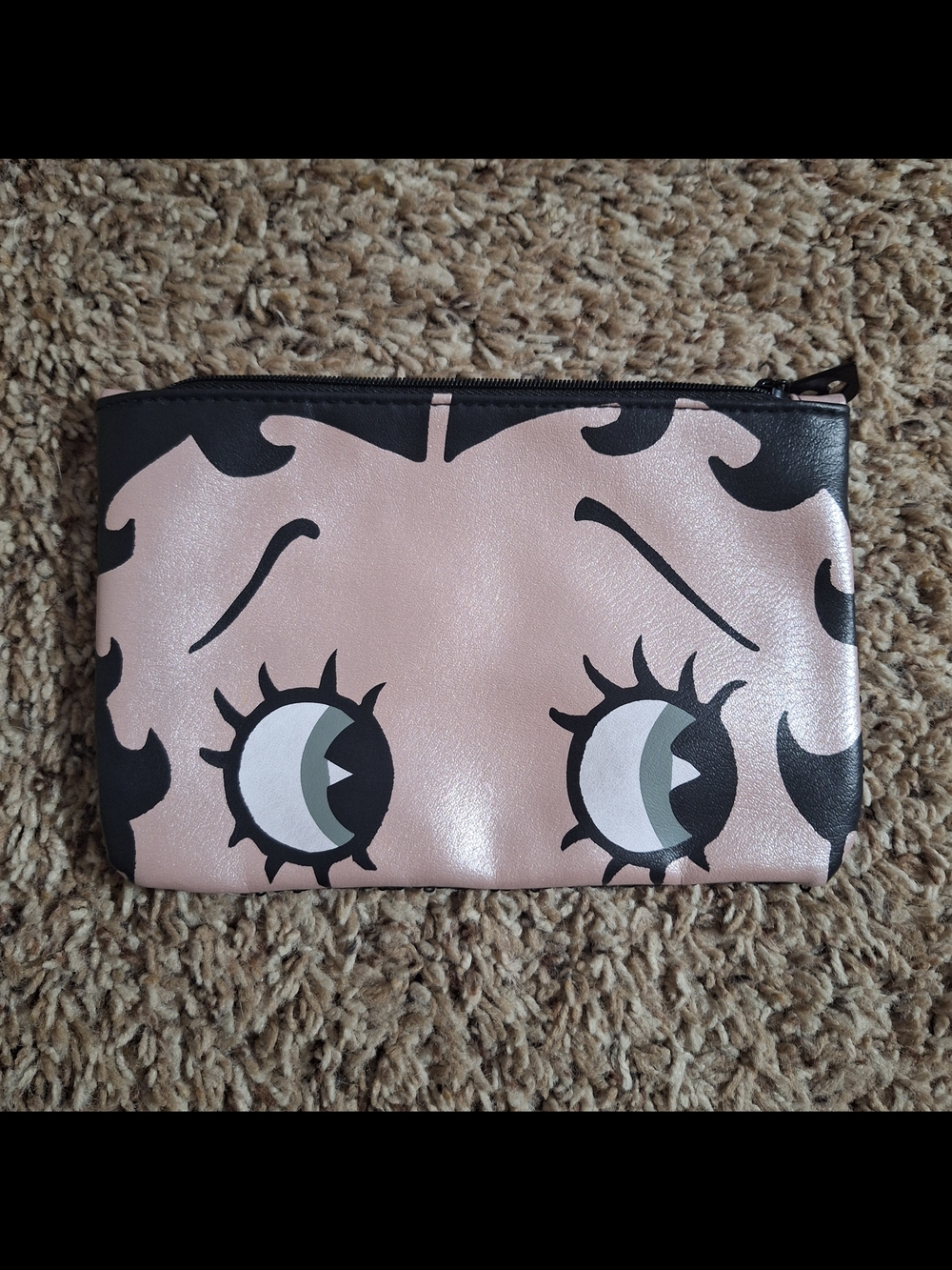 Betty Boop x Ipsy Sequin Cosmetic Makeup Bag Pouch 5" x 7.5"